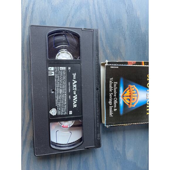 The Art of War Wesley Snipes Action Movie Vintage 2000 VHS Tape Pre-Loved - Picture 3 of 4